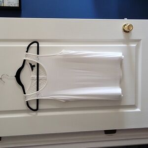 Banana Republic Factory Ladies Cotton Tank with back detail, size S